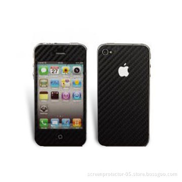 Carbon Fiber Shield for Apple's iPhone 4 and iPad